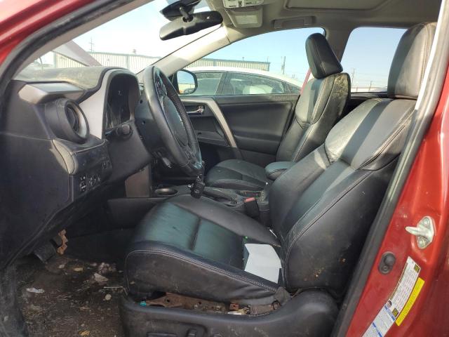  TOYOTA RAV4 2015 Красный