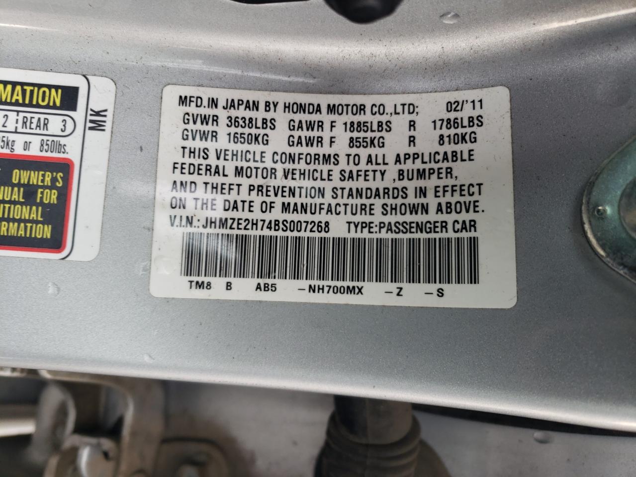 2011 Honda Insight - Image 14