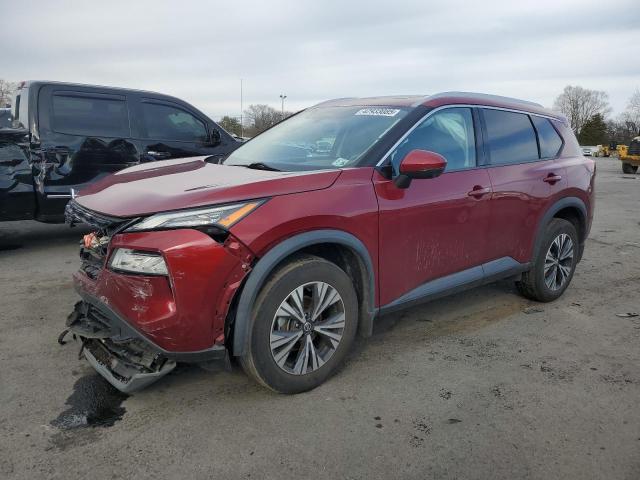  NISSAN ROGUE 2021 Czerwony