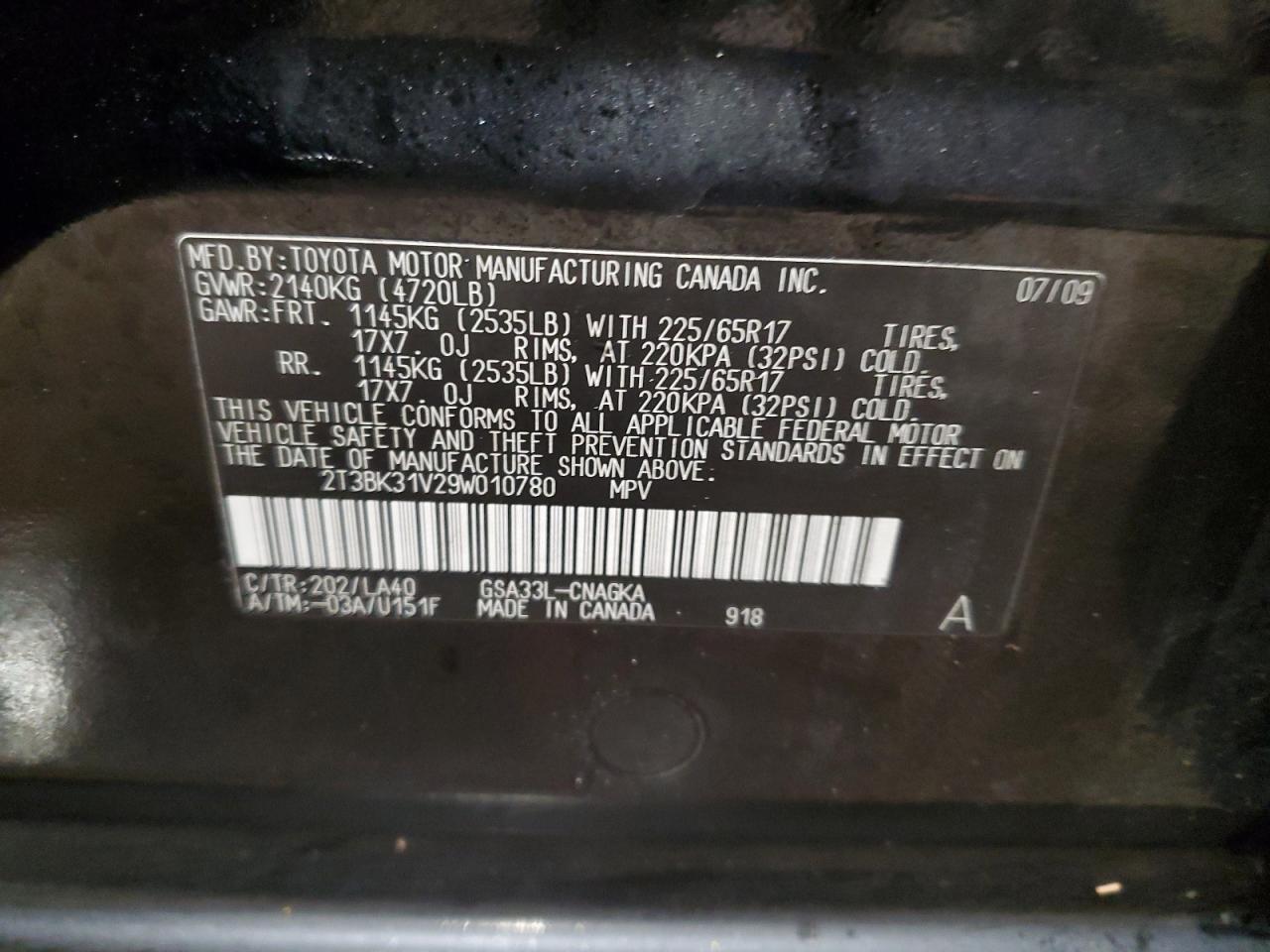 2009 Toyota RAV 4 - Image 13