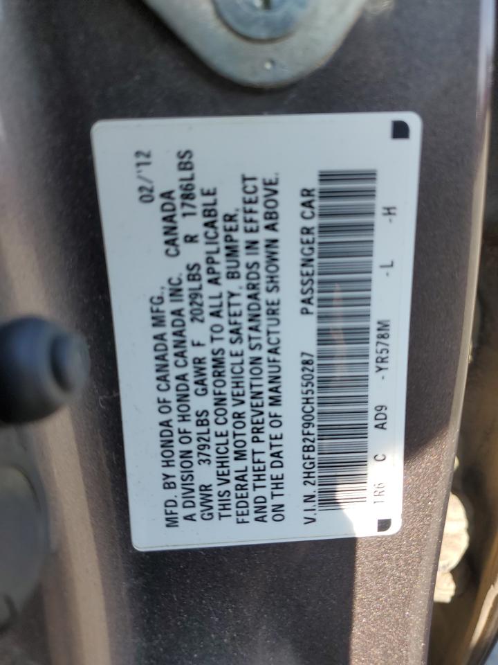 2012 Honda Civic - Image 12
