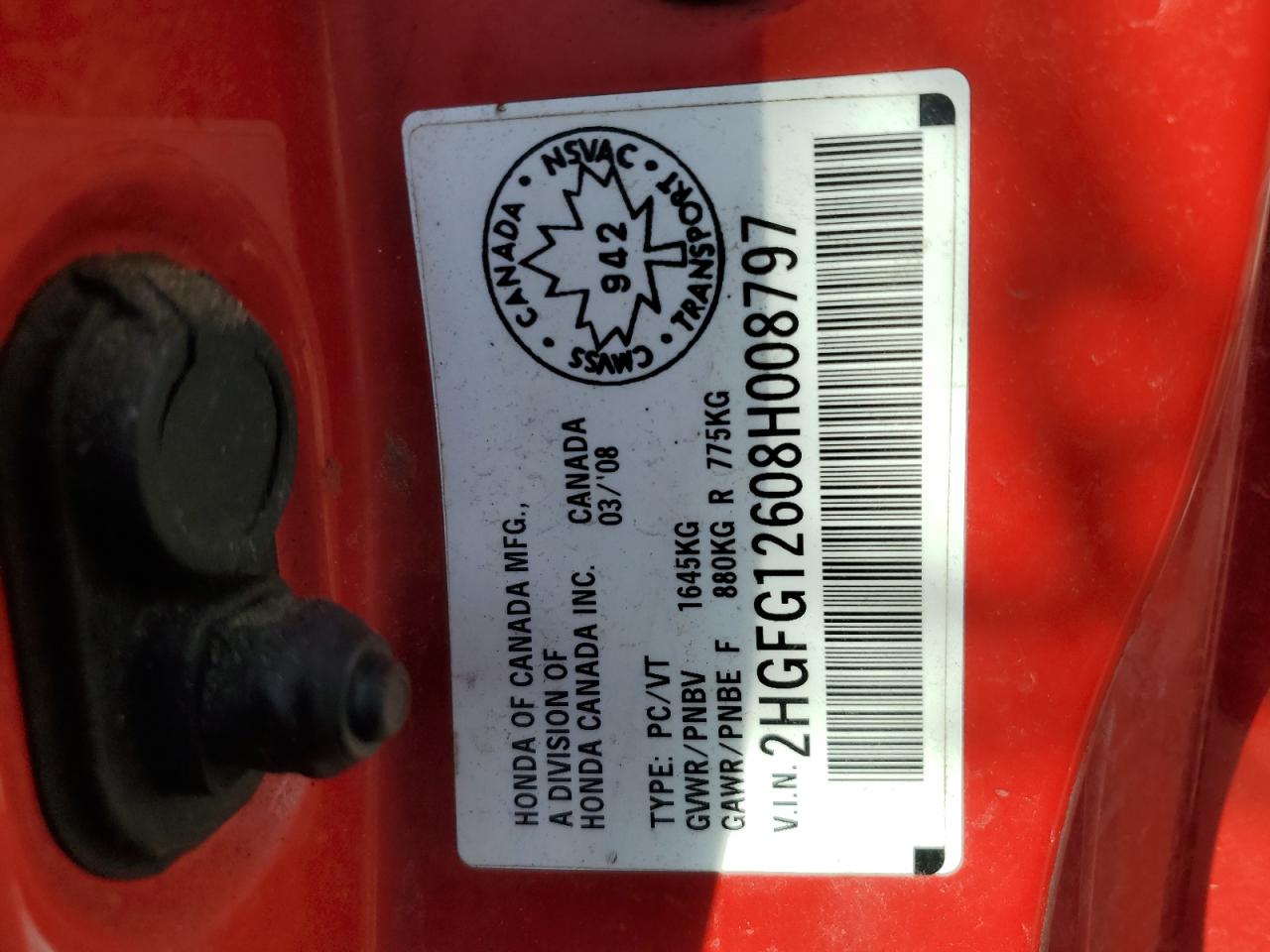 2008 Honda Civic - Image 13