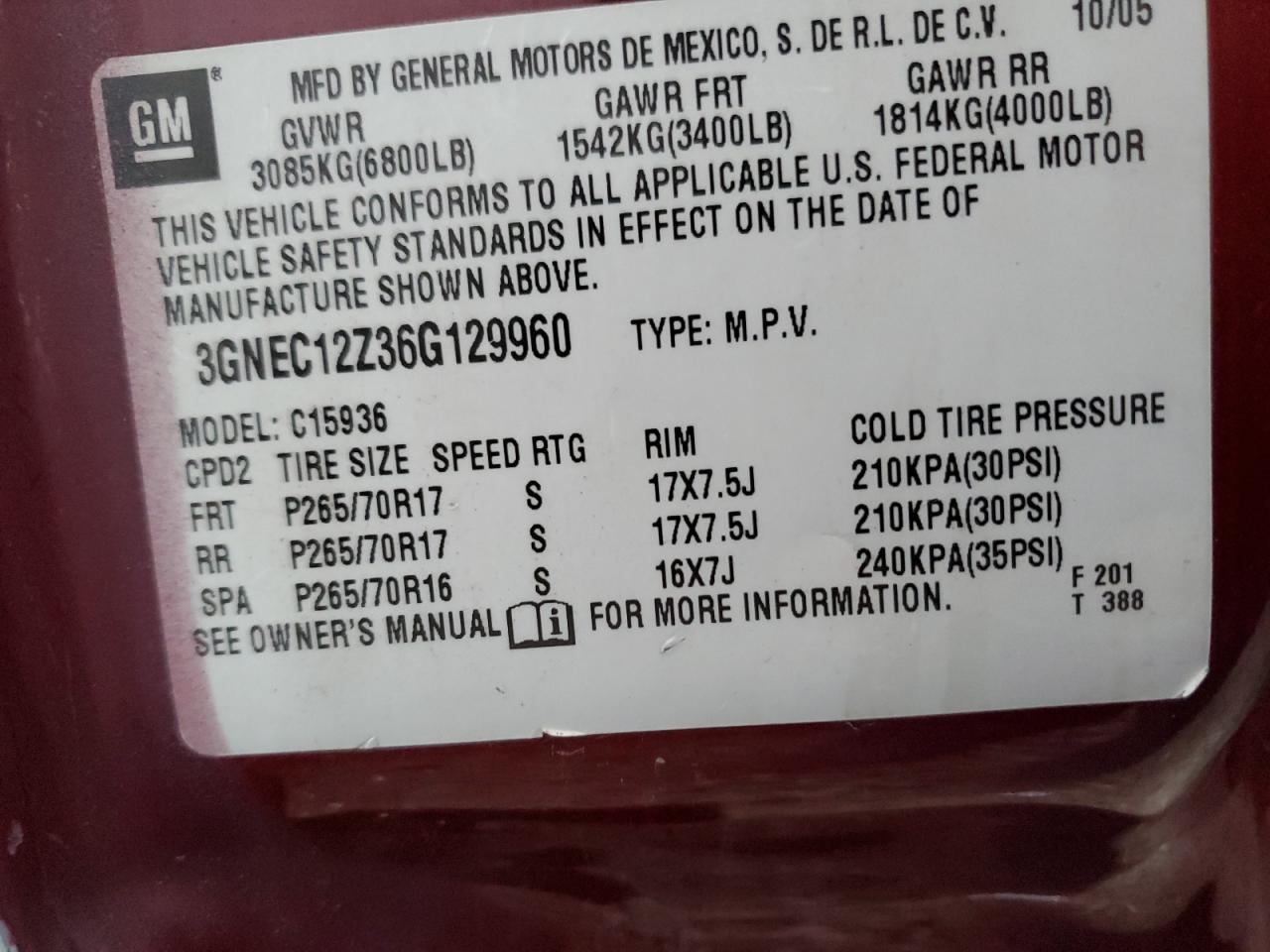 2006 Chevrolet Avalanche - Image 12