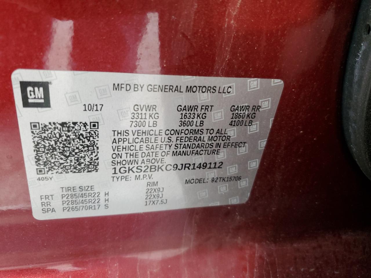 2018 GMC Yukon - Image 13