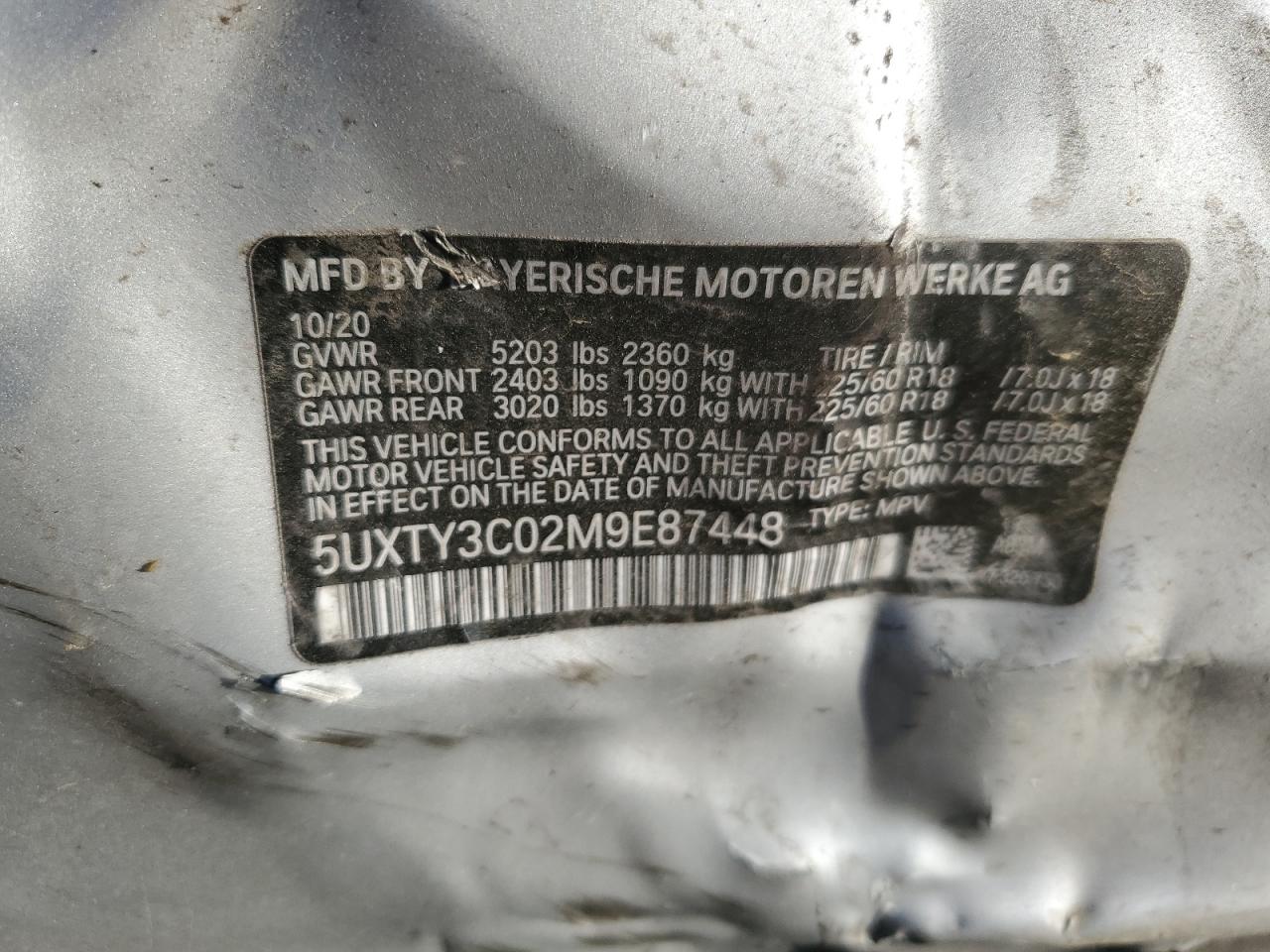 2021 BMW X3 - Image 13