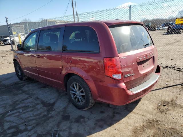 Minivans DODGE CARAVAN 2014 Maroon