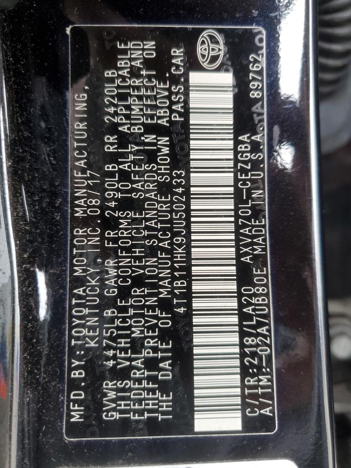 2018 Toyota Camry - Image 12