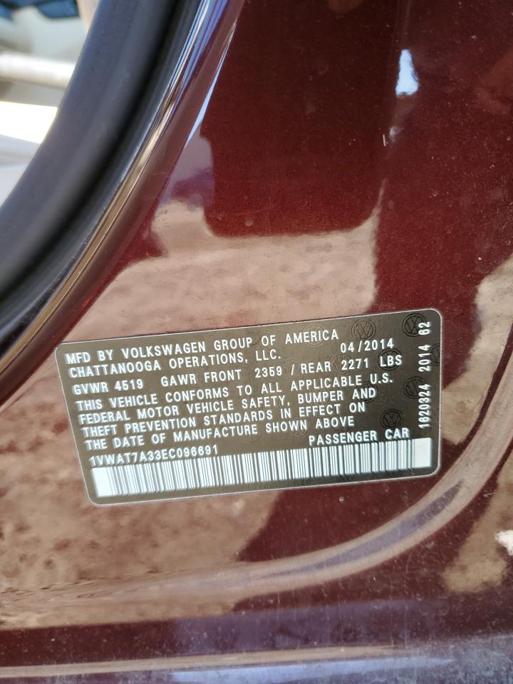 2014 Volkswagen Passat - Image 12