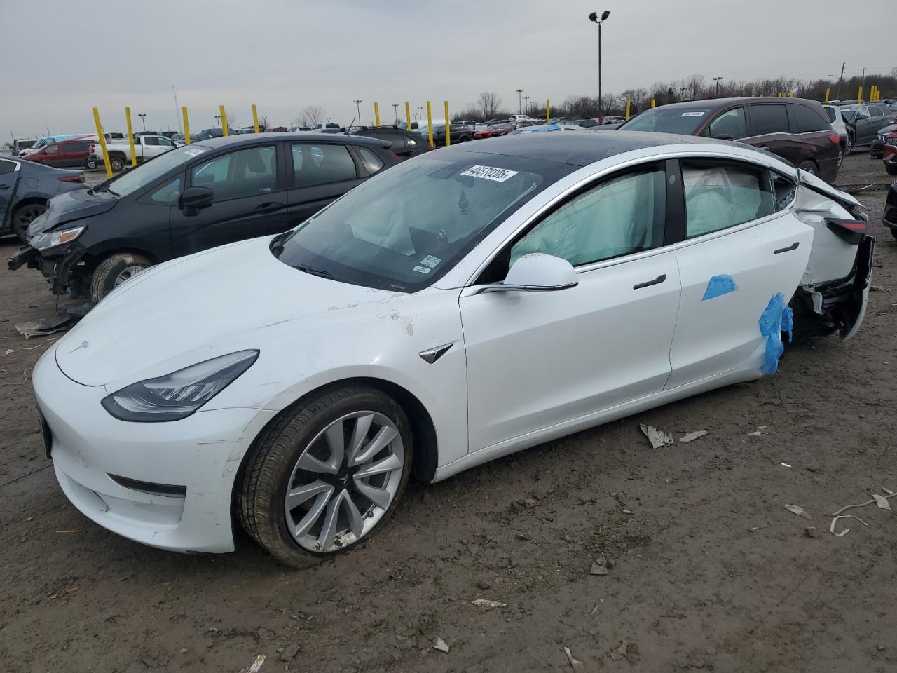 2019 Tesla Model 3 იყიდება Indianapolis-ში, IN - Rear End