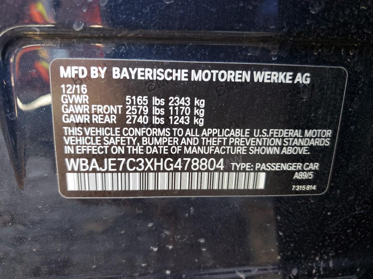 2017 BMW 5er - Image 12