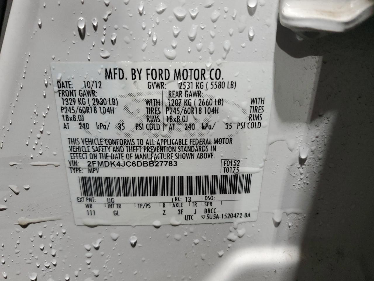 2013 Ford Edge - Image 13