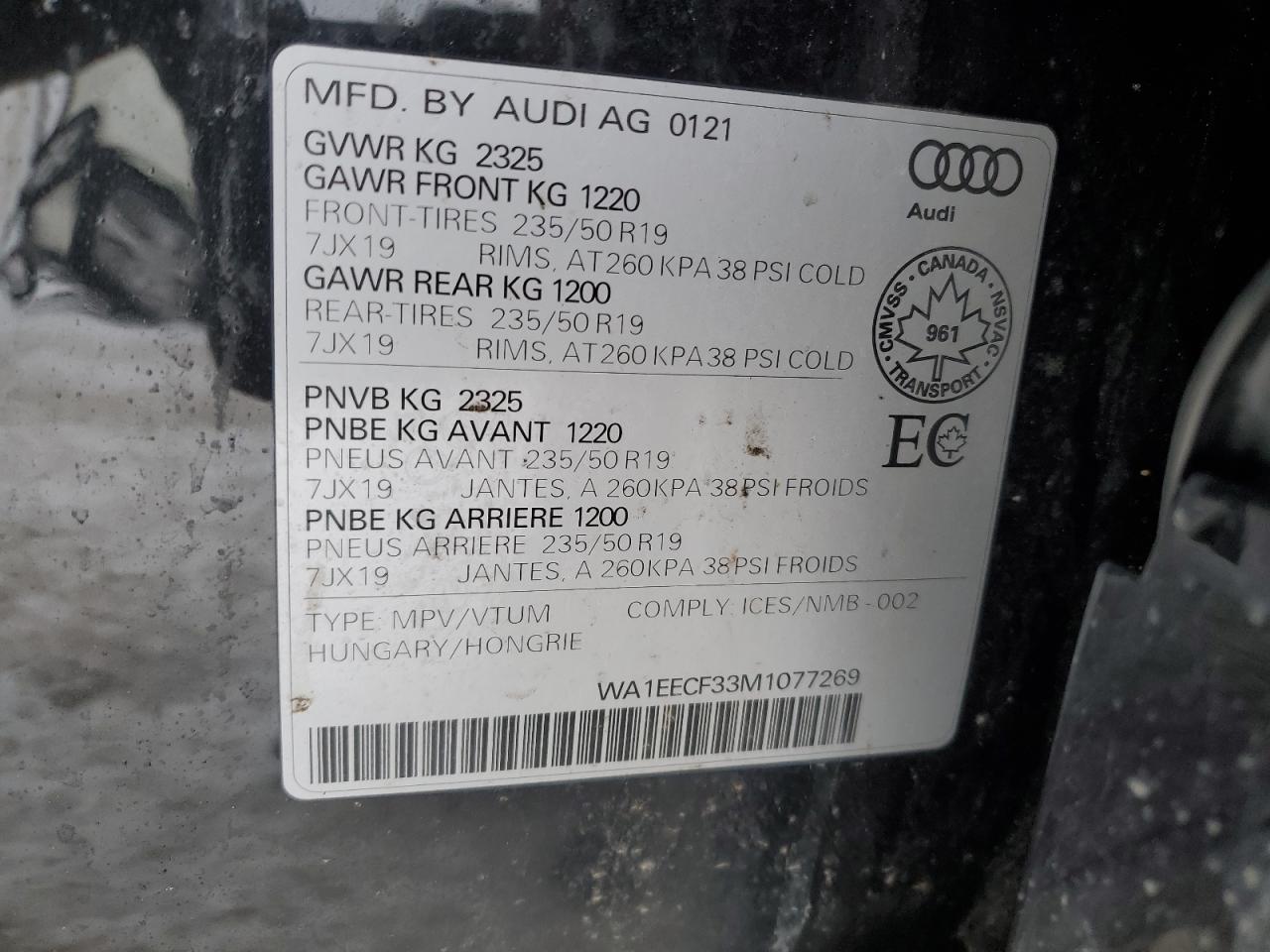 2021 Audi Q3 - Image 12