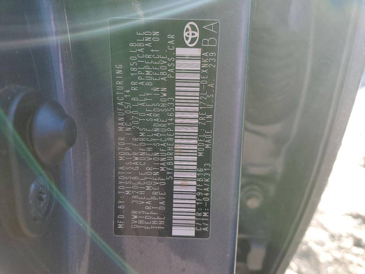 2014 Toyota Corolla - Image 12
