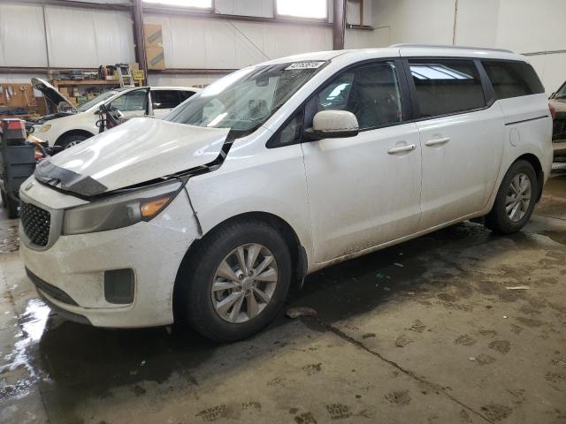 2015 KIA SEDONA LX for sale at Copart AB - EDMONTON