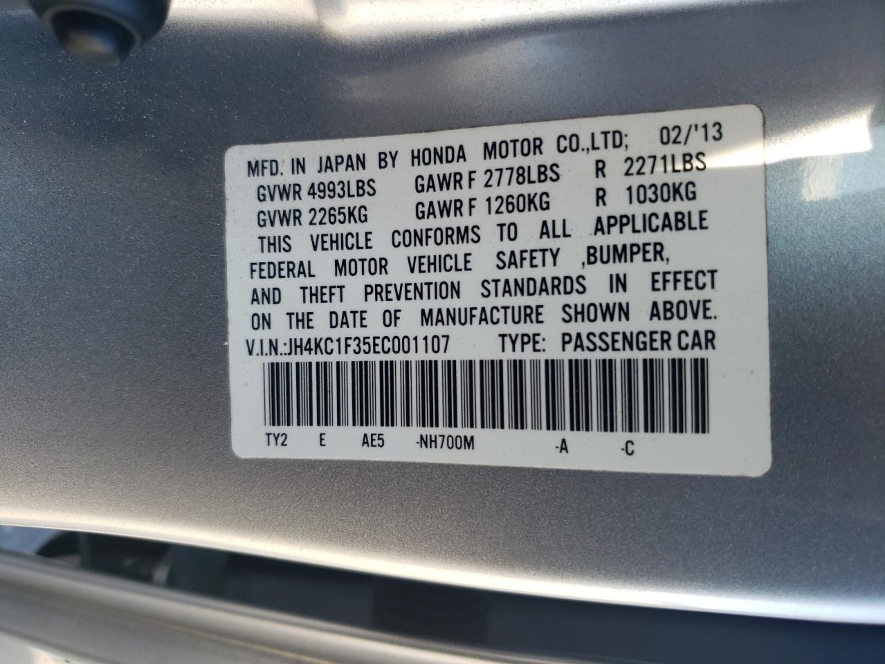2014 Acura RLX - Image 12