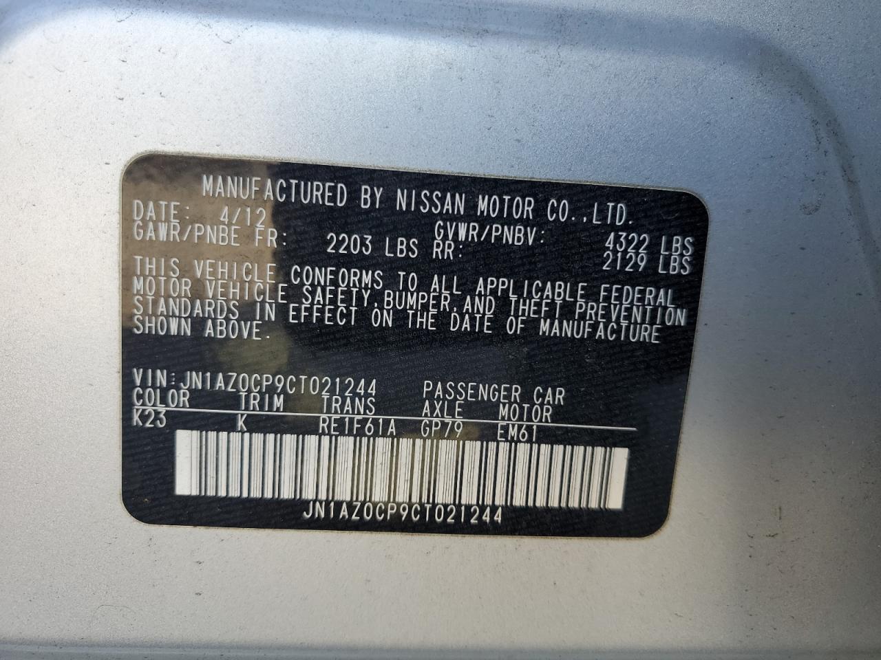 2012 Nissan Leaf - Image 14