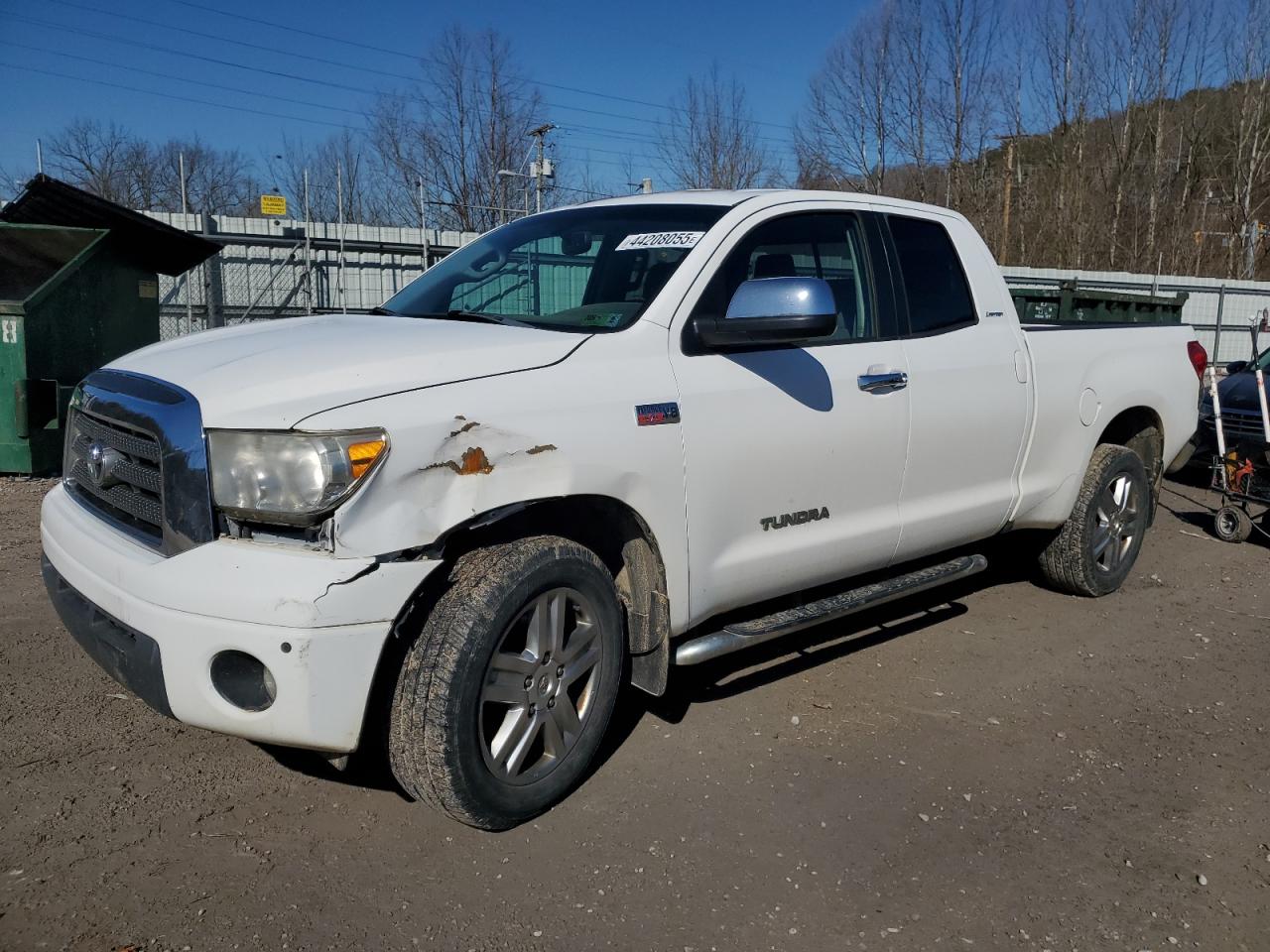 2008 Toyota Tundra Double Cab Limited de vânzare în Hurricane, WV - Front End
