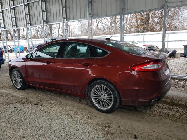 Sedans FORD FUSION 2014 Burgundy