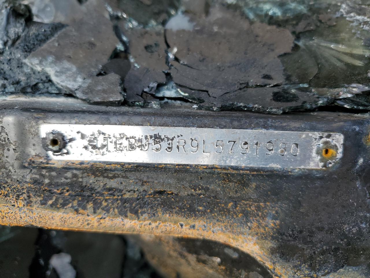 2020 Toyota 4Runner Sr5/Sr5 Premium VIN: JTEBU5JR9L5791980 Lot: 45609055