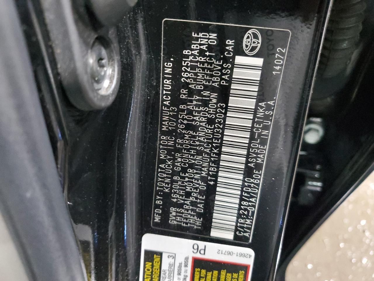 2014 Toyota Camry - Image 13