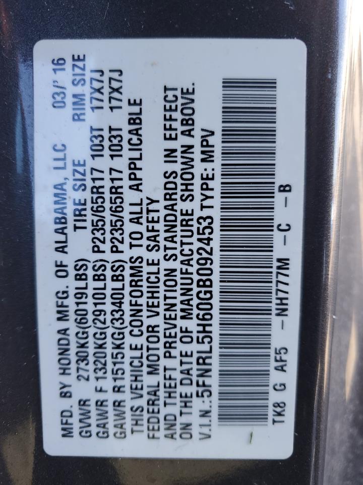 2016 Honda Odyssey - Image 13