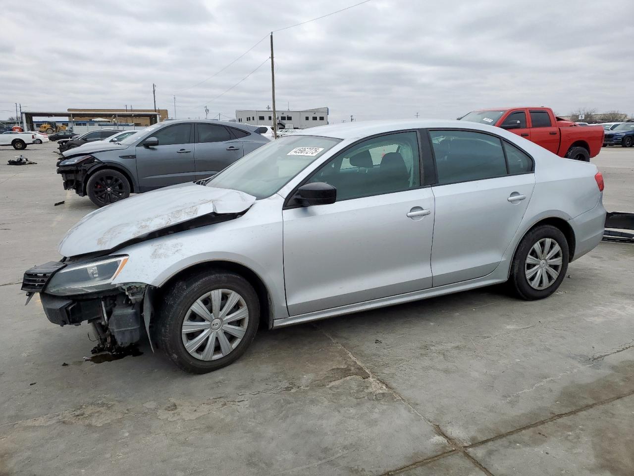 2014 Volkswagen Jetta Base продається в Grand Prairie, TX - Front End
