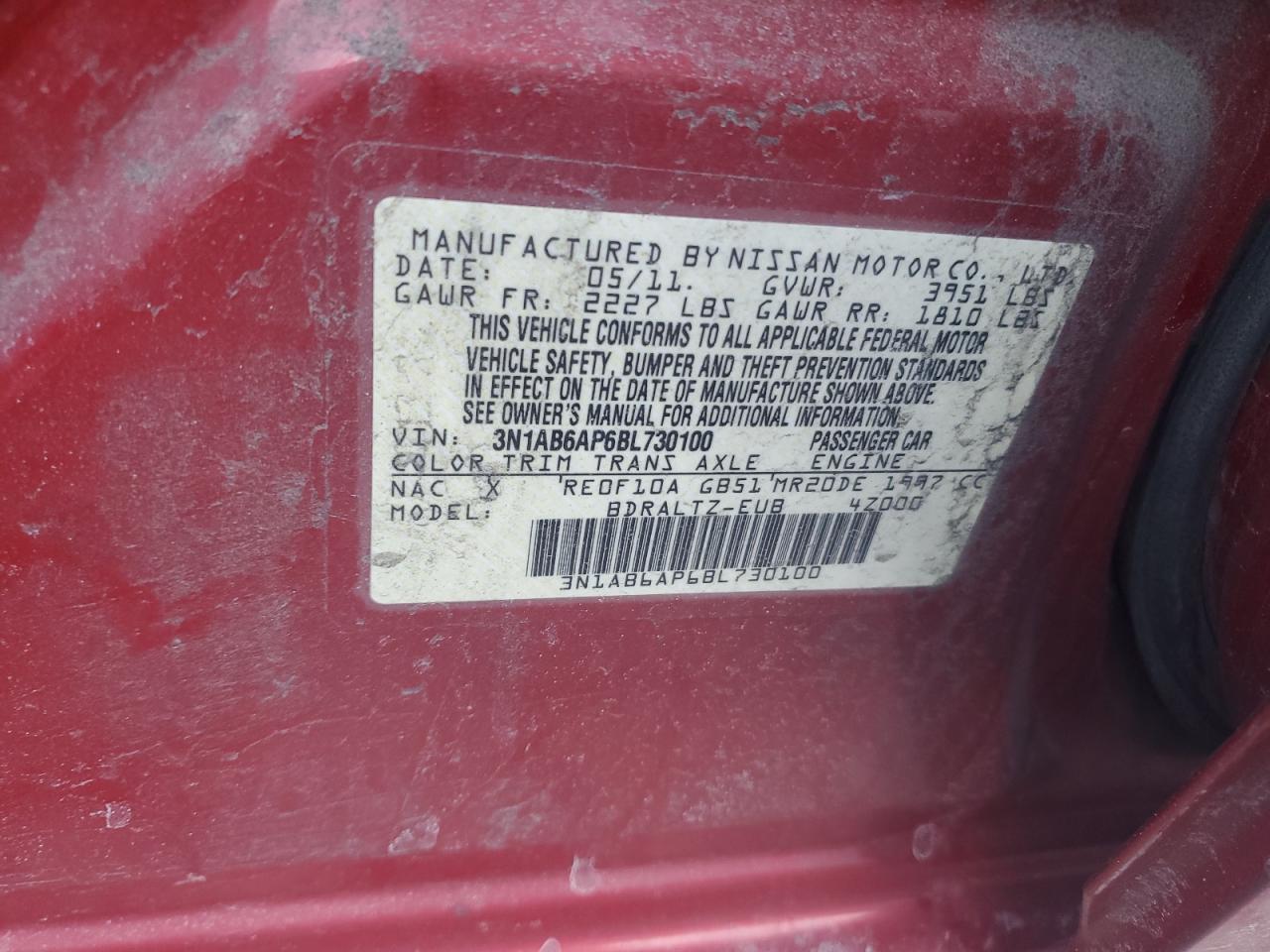 2011 Nissan Sentra - Image 12