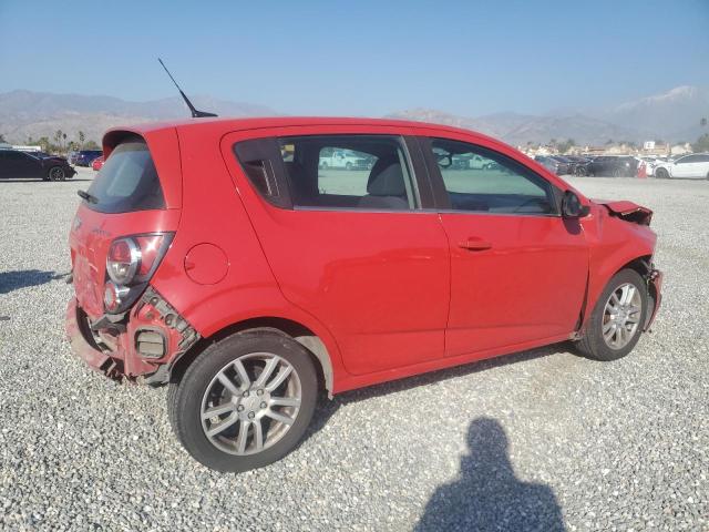  CHEVROLET SONIC 2012 Червоний