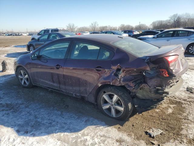  KIA FORTE 2018 Бургунди