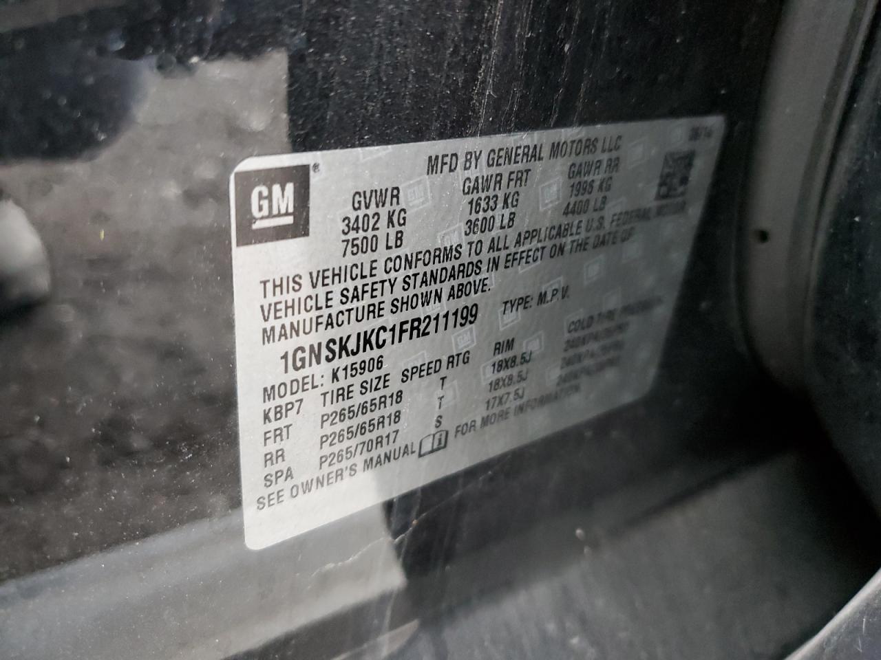 2015 Chevrolet Suburban - Image 13