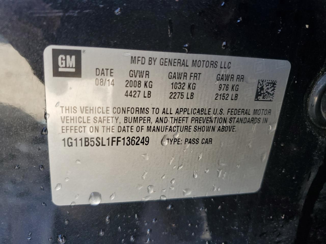 2015 Chevrolet Malibu - Image 12