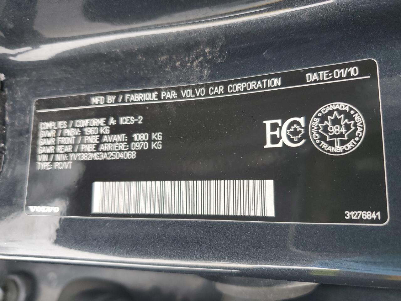 2010 Volvo S40 - Image 12
