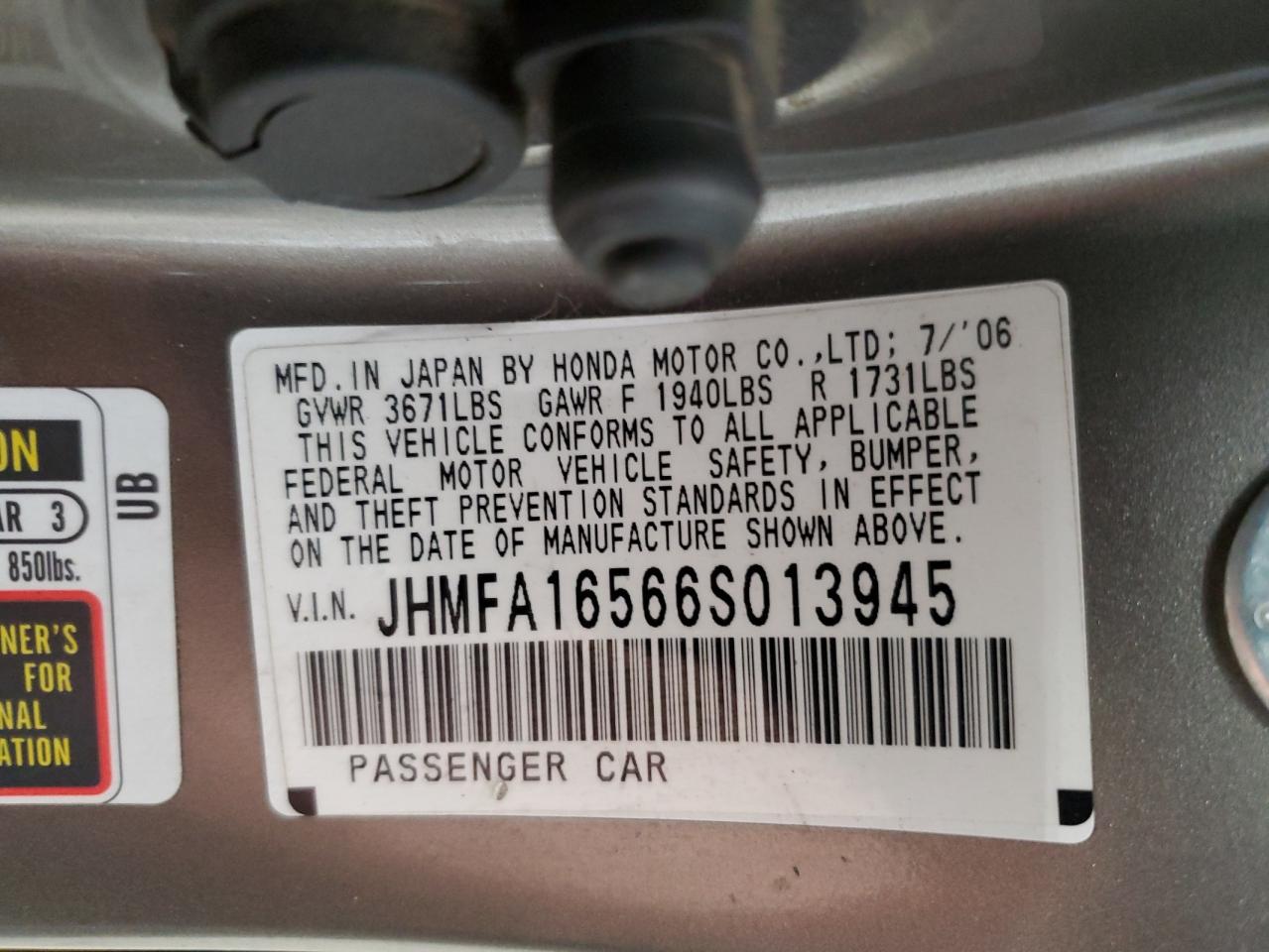 2006 Honda Civic - Image 12