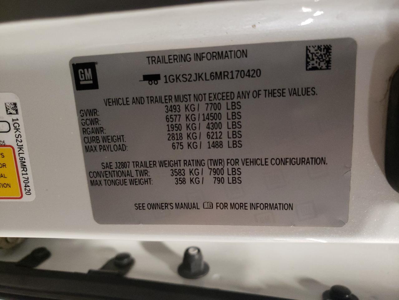 2021 GMC Yukon - Image 13