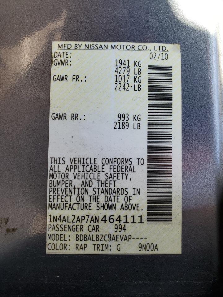 2010 Nissan Altima - Image 13