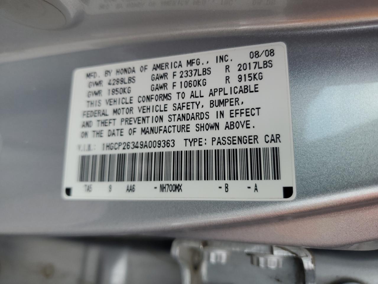 2009 Honda Accord - Image 12