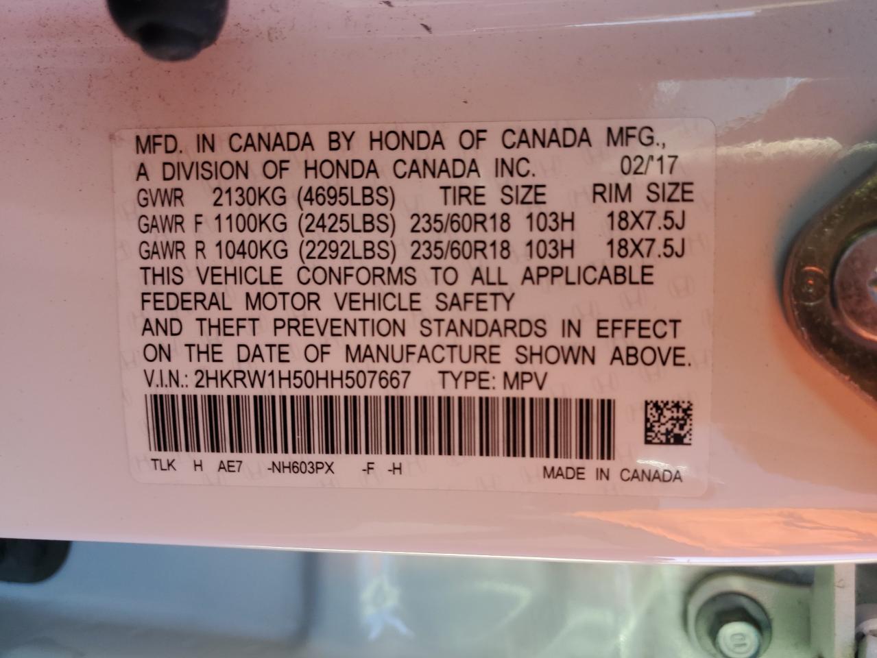 2017 Honda CR-V - Image 13
