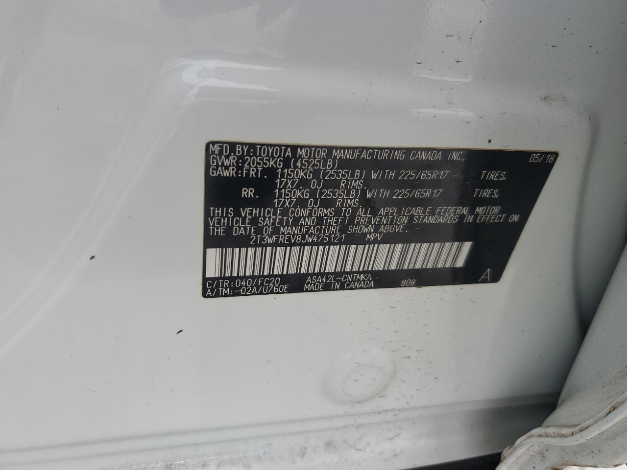 2018 Toyota RAV 4 - Image 15