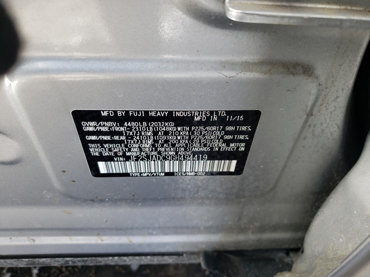 2016 Subaru Forester - Image 12