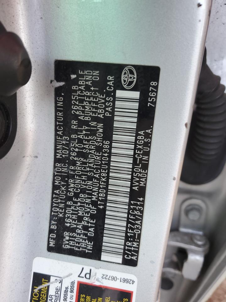 2014 Toyota Camry - Image 12