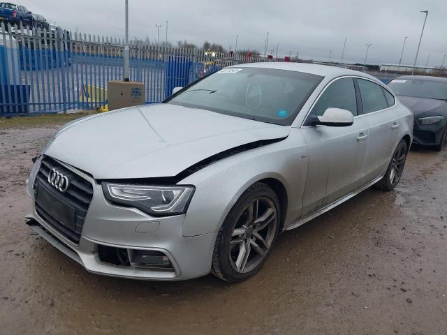 2014 AUDI A5 2.0 TDI 177 S LINE 5DR MULTITRONIC [5 SEAT] for sale at Copart CORBY