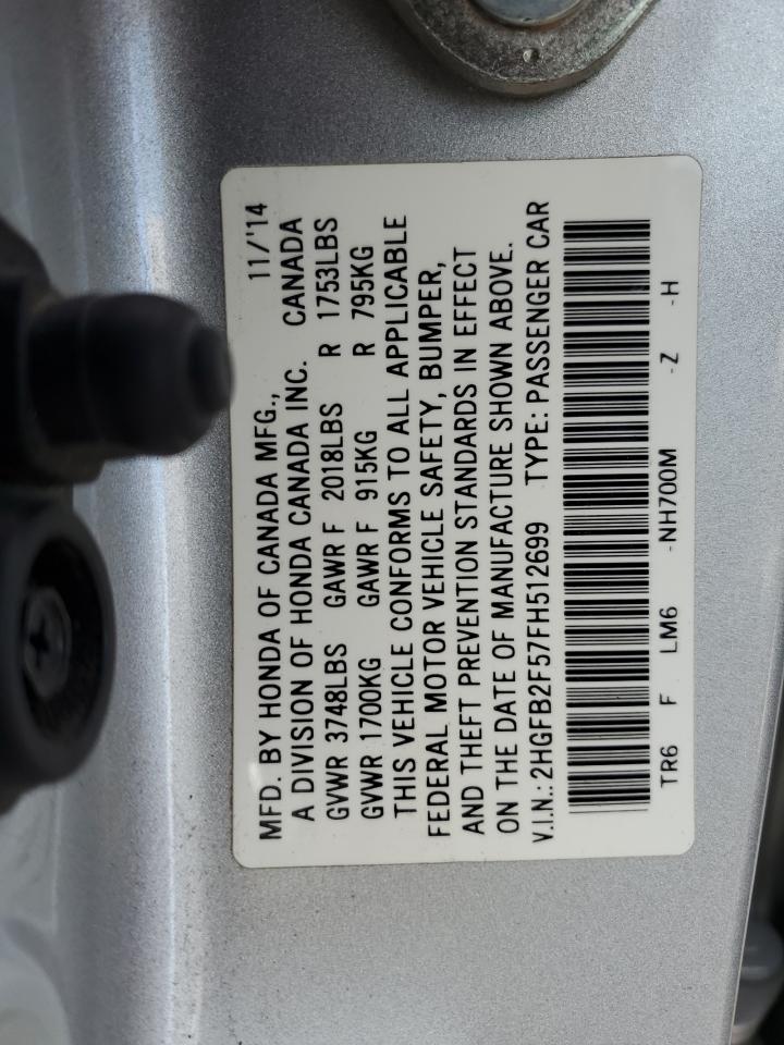 2015 Honda Civic - Image 12