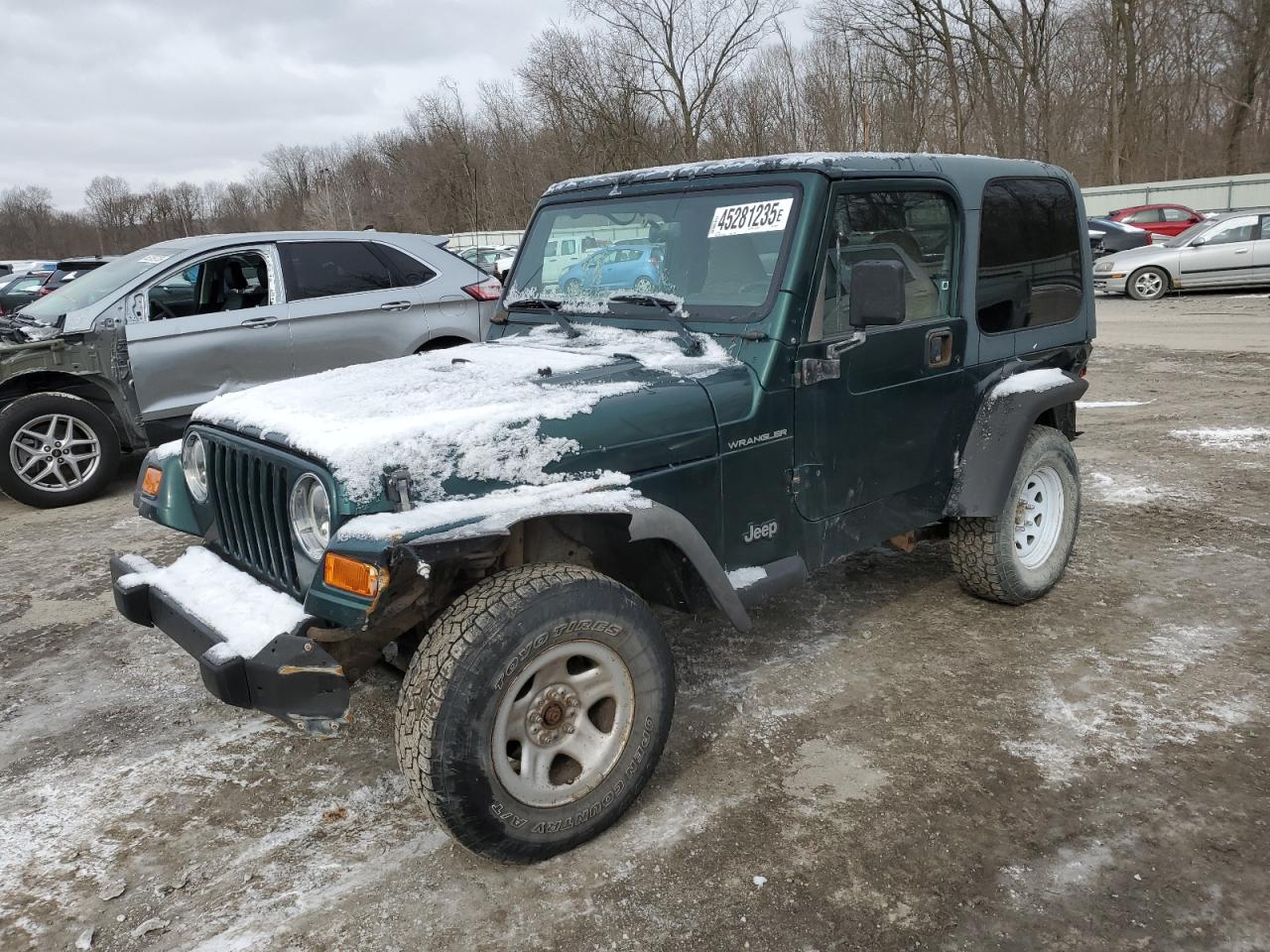 2000 Jeep Wrangler / Tj Se იყიდება Ellwood City-ში, PA - Rear End