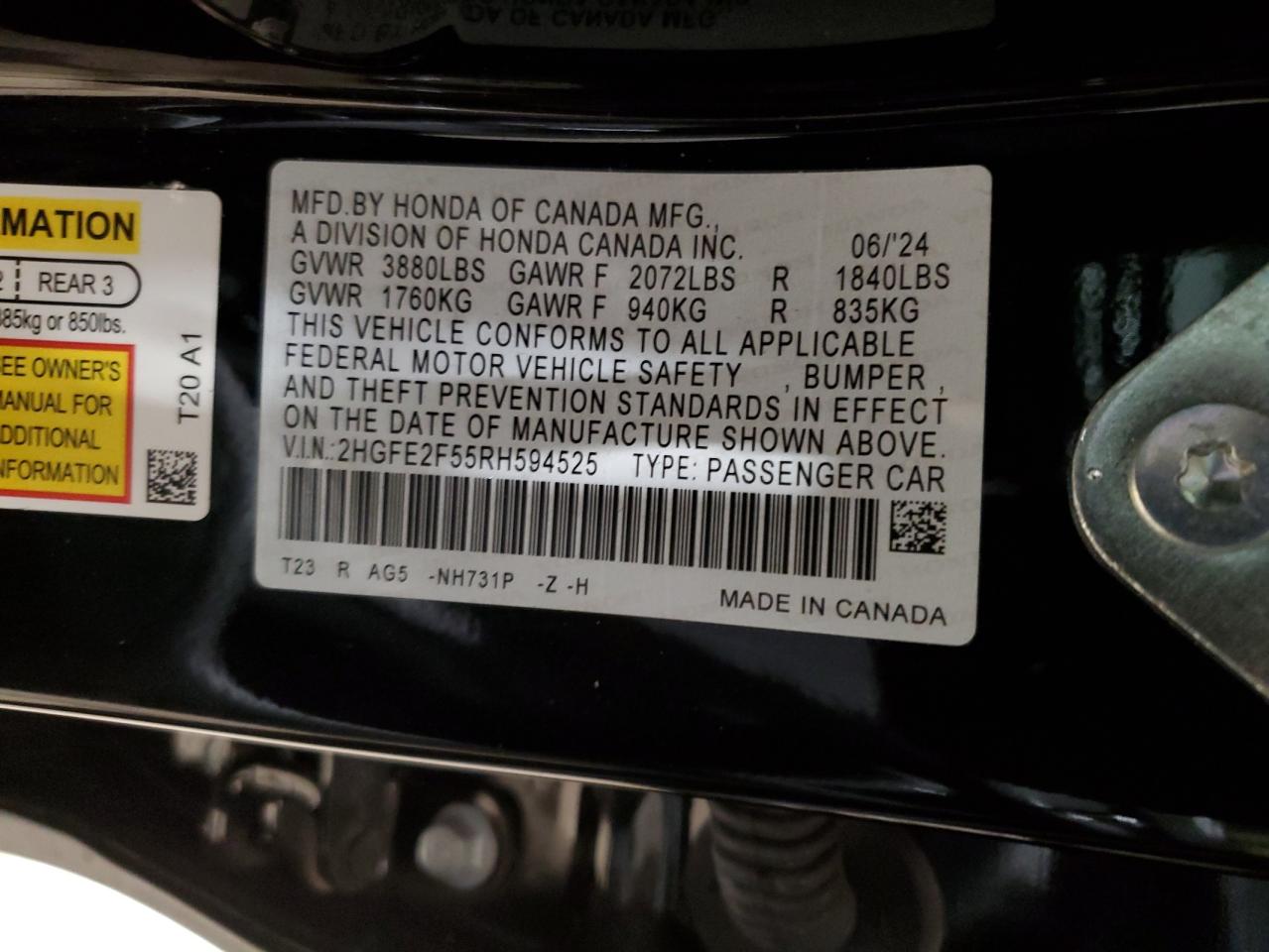 2024 Honda Civic - Image 12