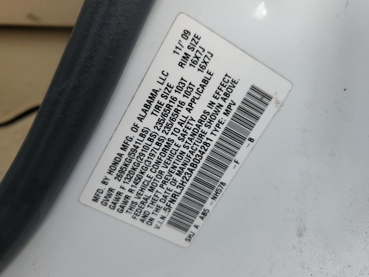 2010 Honda Odyssey - Image 13