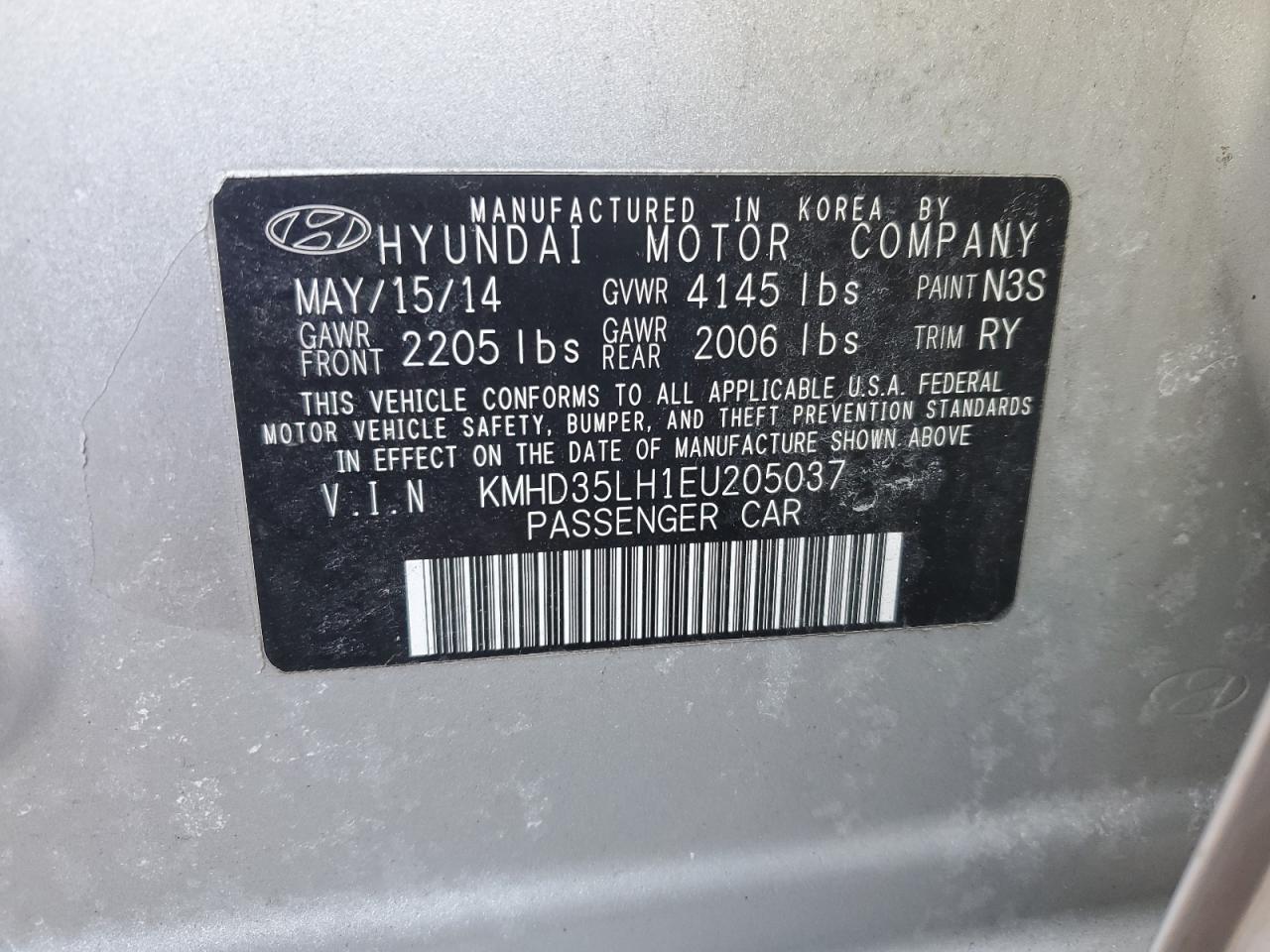 2014 Hyundai Elantra - Image 12