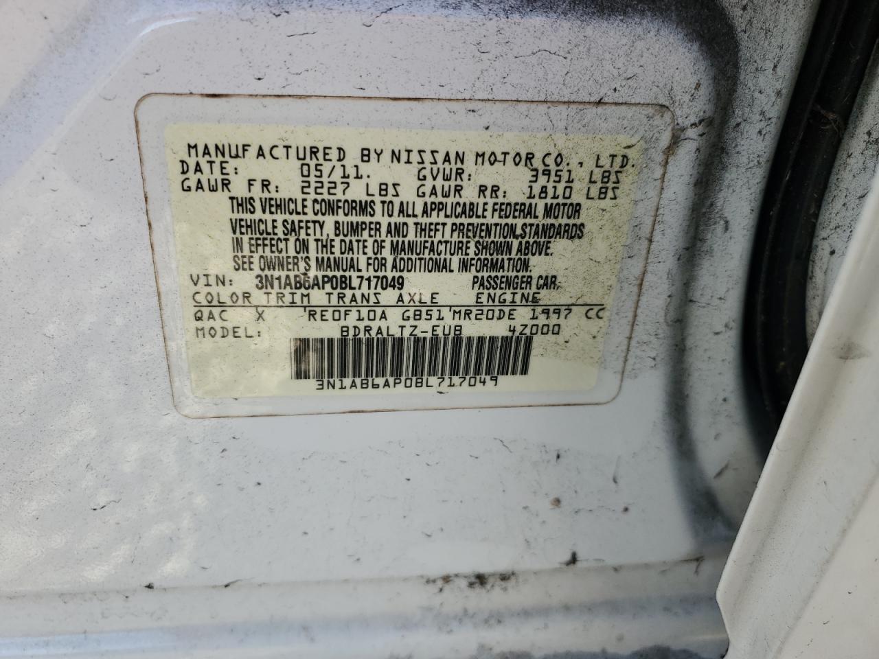 2011 Nissan Sentra - Image 12