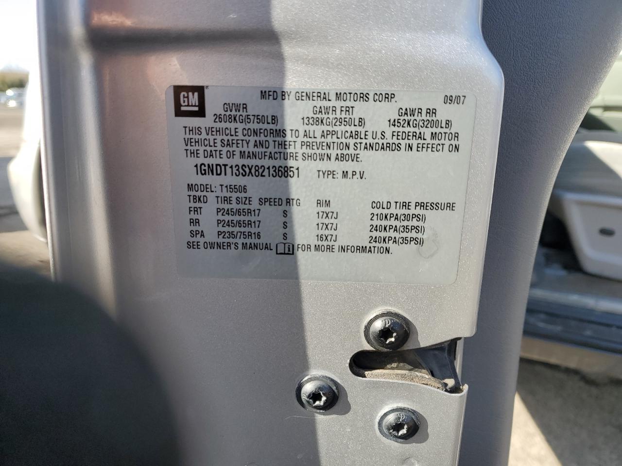 2008 Chevrolet TrailBlazer - Image 15