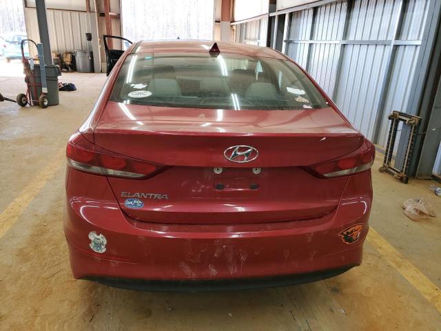  HYUNDAI ELANTRA 2018 Красный