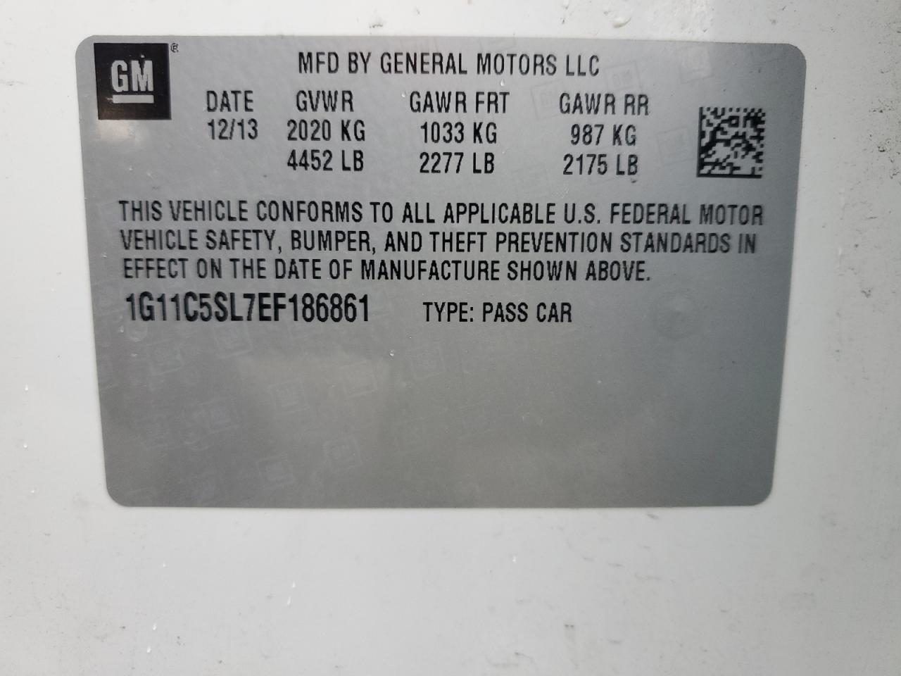 2014 Chevrolet Malibu - Image 12